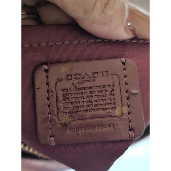 Coach Kitt Messenger Crossbody Bag Pink Rose Floral Print Travel Casual bag - Picture 12 of 12